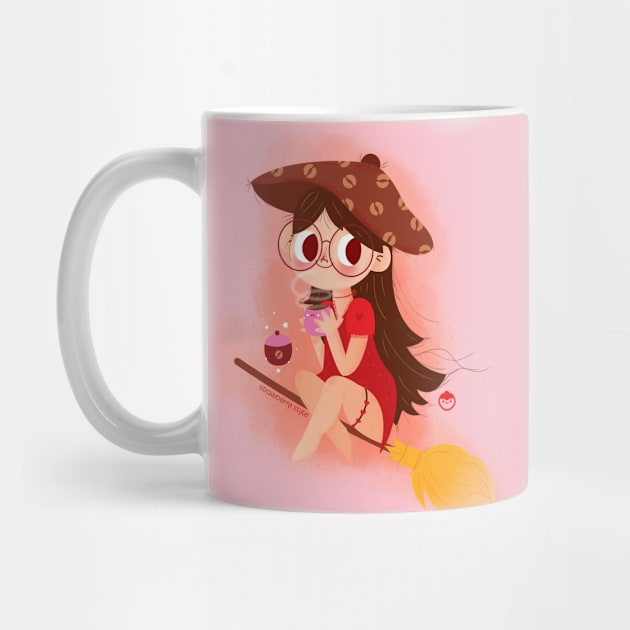 Witchy Coffee by strawberrystyle